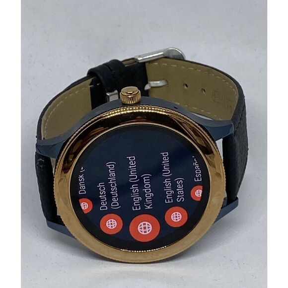 Fossil Gen 3 Authentic Genuine Smart Watch Custom Band FTW6002 LT196 - Picture 7 of 12